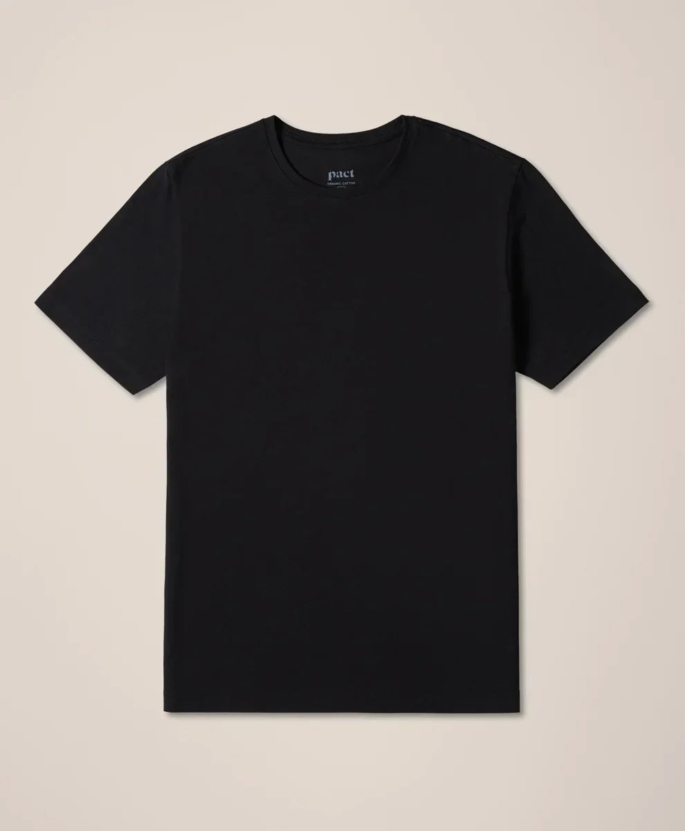 luxe essential classic fit crewneck tee