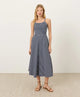 hudson stripe navy blue