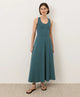 ditsy dot floral deep aqua