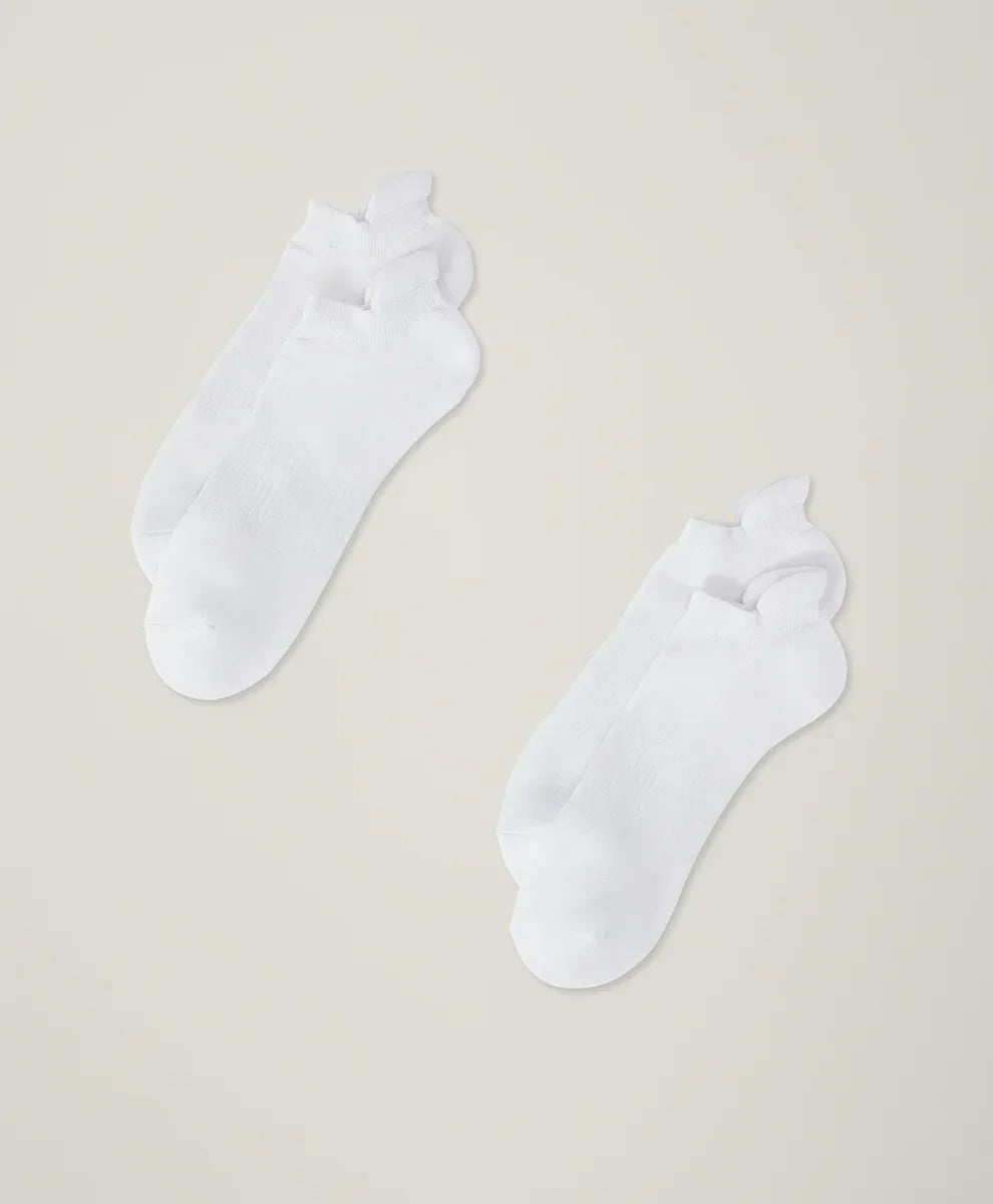 tabbed ankle socks 2-pack