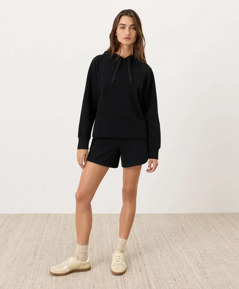 clearance cloudknit curved hem short
