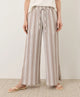 coastal stripe driftwood brown