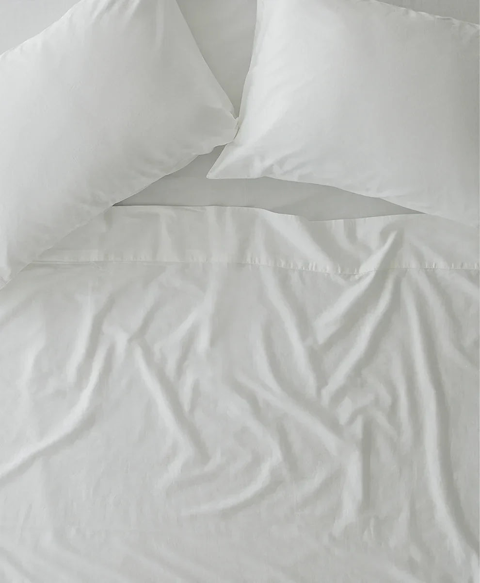 organic room service sateen pillowcase 2-pack