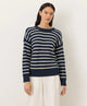 seabreeze stripe navy blue