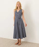 hudson stripe navy blue
