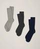 heather grey/charcoal heather/navy