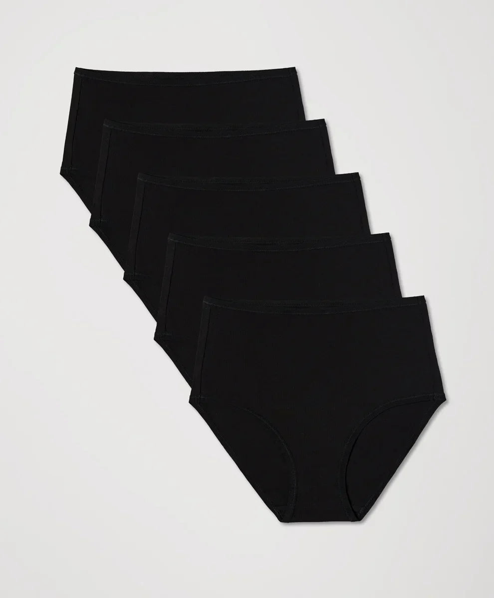 everyday high rise brief 5-pack