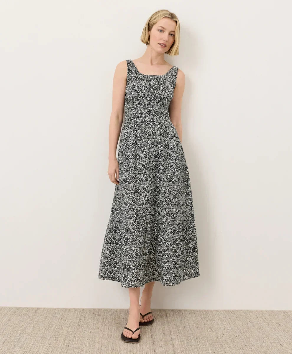 clearance coastal double gauze cami dress